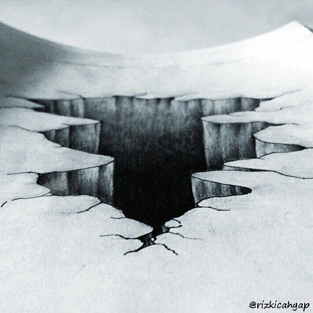 640x640 3d Hole Illusion On Paper Tools Pencil 2b Drawing Pen 0.3 Fc - 3d Hole Sketch