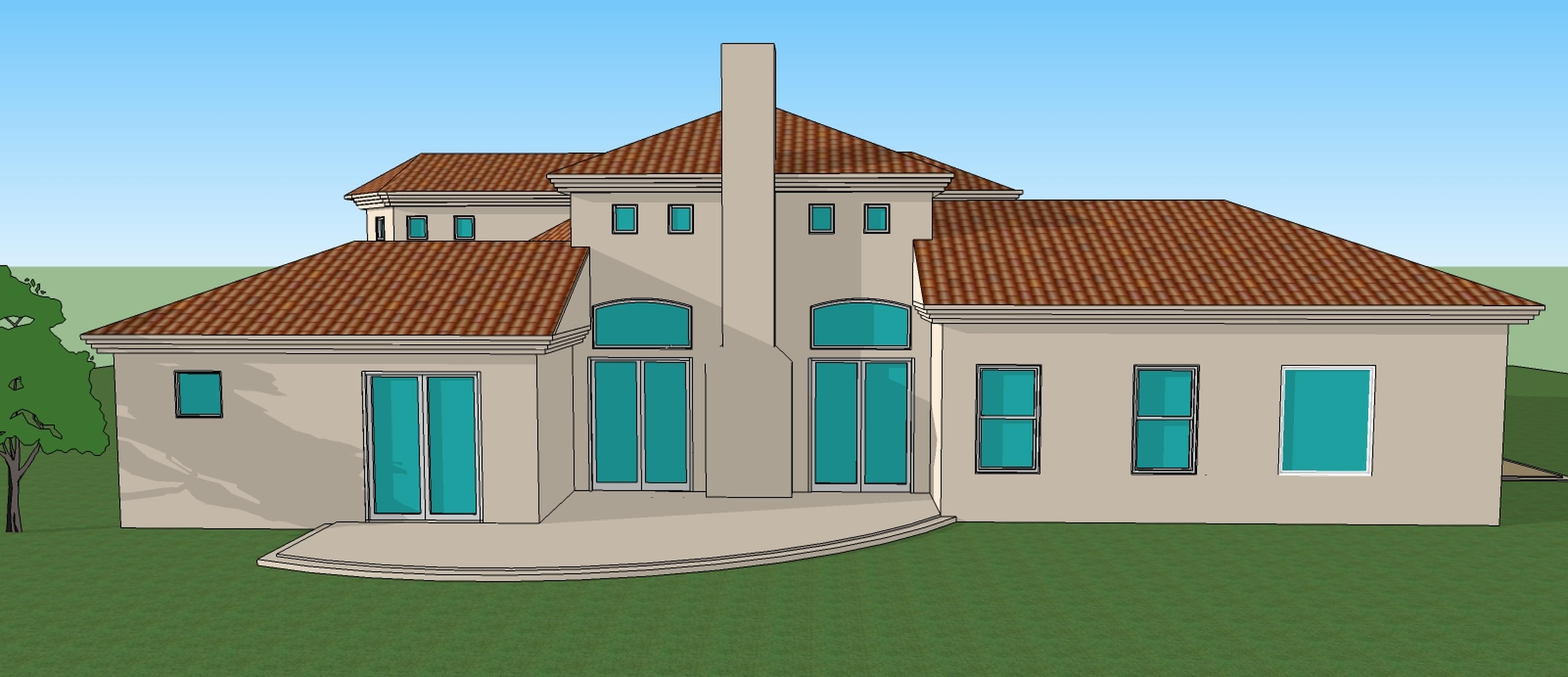 3d House Sketch at PaintingValley.com | Explore collection ...