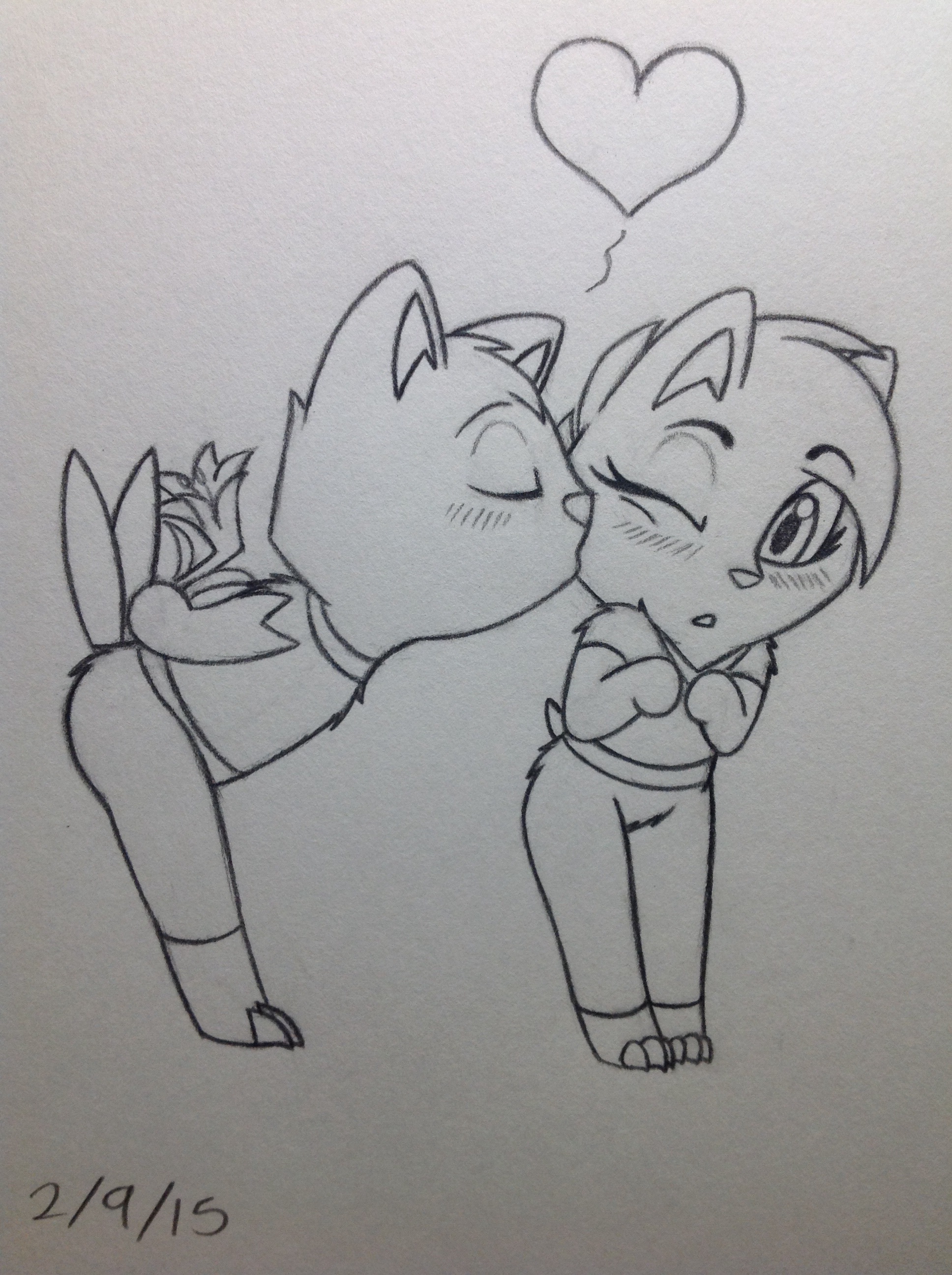 1936x2592 I Love You, Dear Sketch - 3d Love Sketch