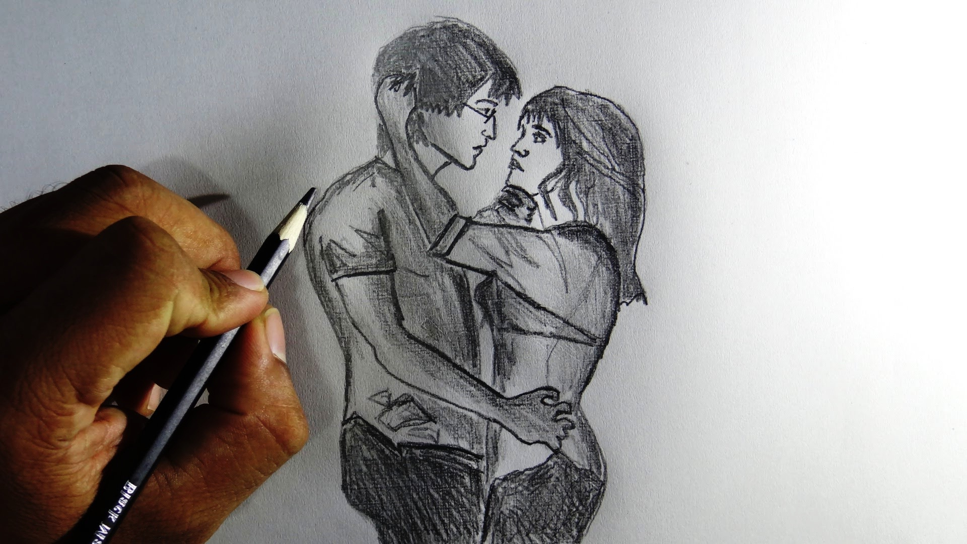 3d Love Sketch at PaintingValley.com | Explore collection of 3d Love Sketch