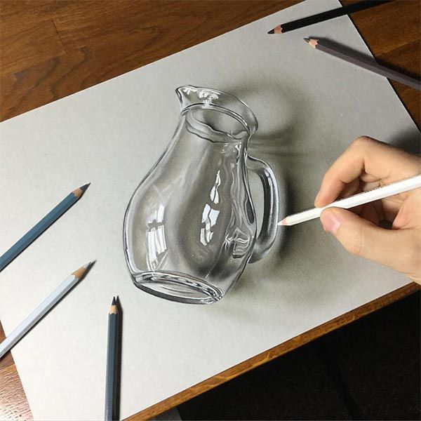 600x600 Amazing 3d Pencil Drawings 2016 (4) Drawings - 3d Pencil Sketch