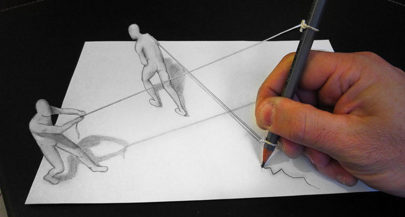 820x440 3d Pencil Drawings, Art Ideas Design Trends - 3d Pencil Sketch