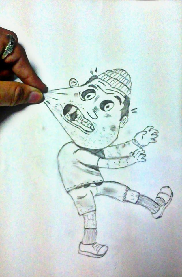 631x960 Simple 3d Pencil Drawing - 3d Simple Sketch