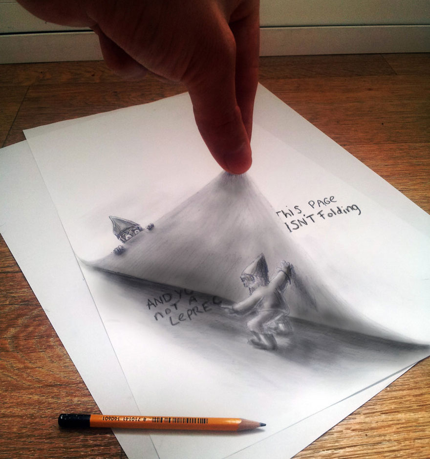 880x939 Simple Pencil 3d Drawing 3d Simple Pencil Drawing Simple Pencil 3d - 3d Simple Sketch