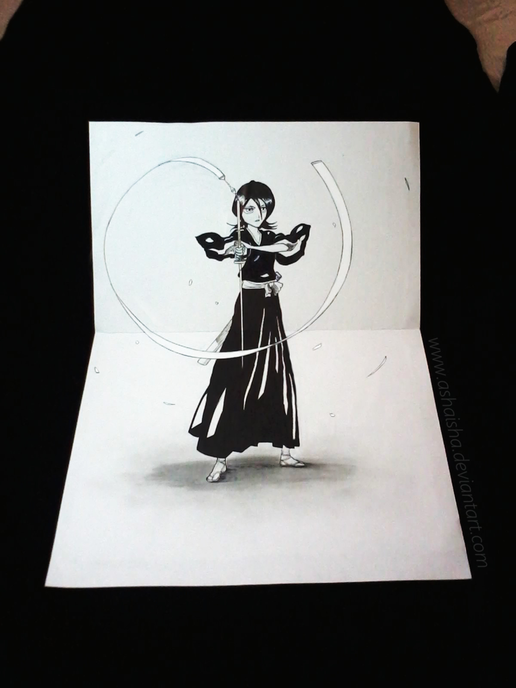 1024x1365 Mae, Sode No Shirayuki ! [3d Sketch] By Ashaisha - 3d Sketch Images