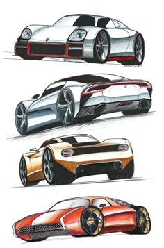 236x357 3d Car O A 2d Shit. Illusion. 3d Effect. 3d Sketch My Draws And - 3d Sketch Of A Car