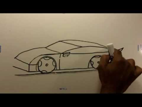 480x360 How To Convert Cartoon 2d Car Into A 3d Car The Ez Way - 3d Sketch Of A Car