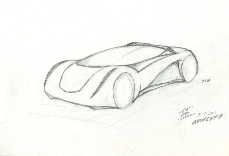 800x546 Sketch Over Sessions Sketch Dump - 3d Sketch Of A Car
