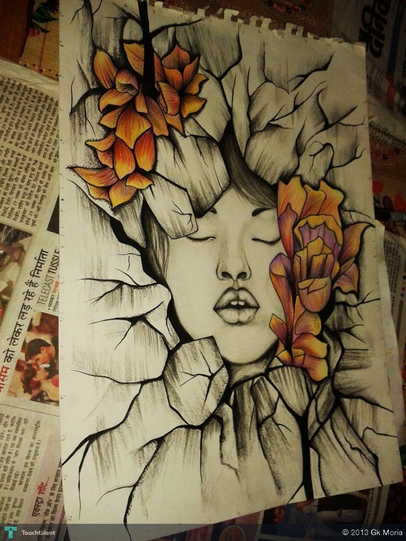 825x1100 My 3d Sketch Touchtalent - 3d Sketch Pictures