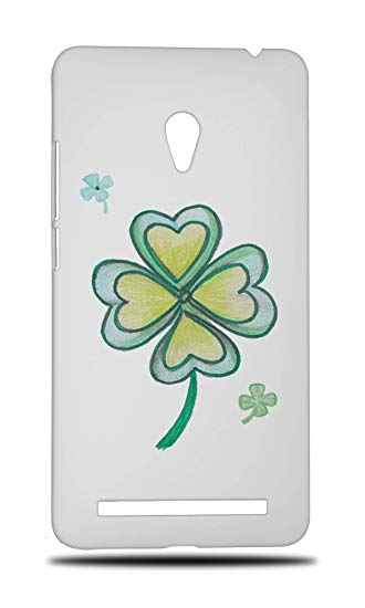 330x550 Four Leaf Clover Sketch Art Hard Phone Case Cover For - 4 Leaf Clover Sketch