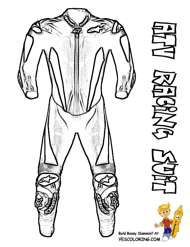 612x792 Awesome Atv Coloring Free Atv 4 Wheeler Atv Printables - 4 Wheeler Sketch