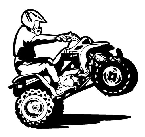 509x480 Collection Of Free Duad Clipart Black And White. Download On Ubisafe - 4 Wheeler Sketch