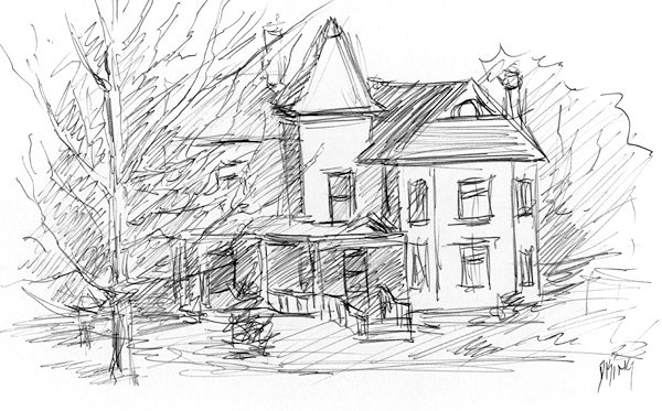 600x373 David King Studio Back To The Sketchbooks - 4 Wheeler Sketch