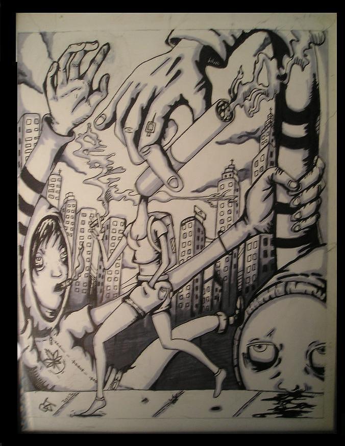 676x872 420 Drawings Fine Art America - 420 Sketch