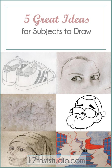 453x680 Drawing 5 Great Ideas For Subjects To Sketch 17th St. Studio - 5 Sketch
