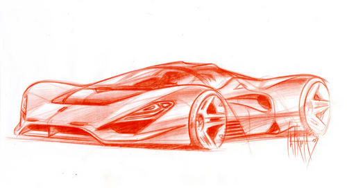 500x272 Ferrari All The Sketches - 5 Sketch