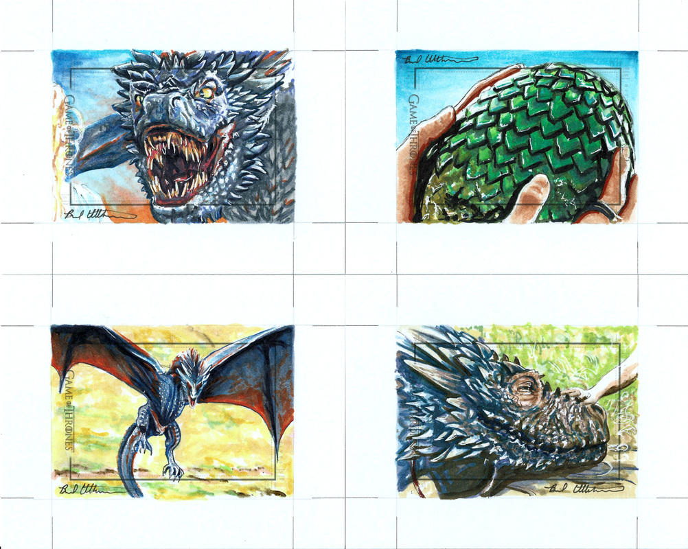 1002x800 Rittenhouse Game Of Thrones Season 5 - 5 Sketch