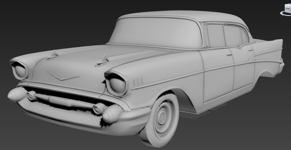 1023x526 Art Spotlight 1957 Chevy Bel Air - 57 Chevy Sketch