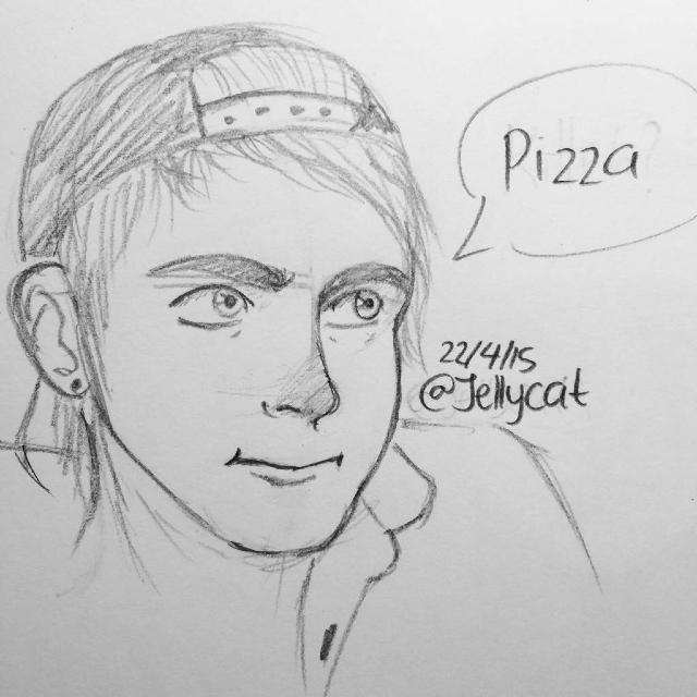 640x640 Michael Clifford From 5sos! Drew Awhile Ago But It Still Love It - 5sos Sketch