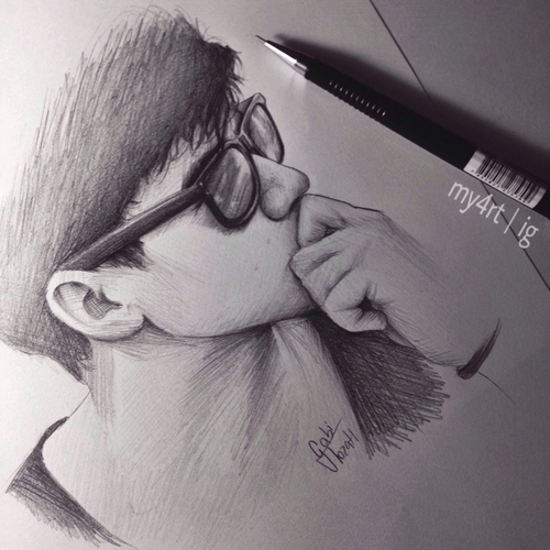 500x500 Sunday Relaxing Sketch.jpg - 5sos Sketch