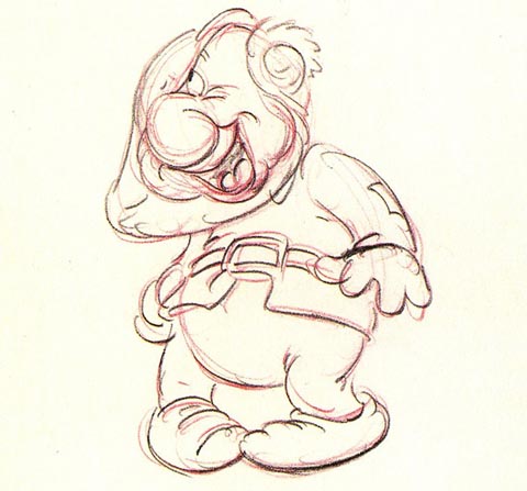 480x447 Disney Redesigns The Seven Dwarfs For 7d - 7 Dwarfs Sketch