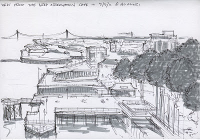 400x280 Domanic Li Urban Sketch Day 13 - 9 11 Sketch