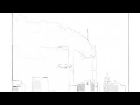 480x360 911 South Tower Impact Sketch Video - 9 11 Sketch