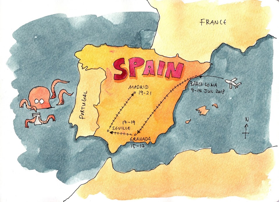 960x696 Sketches From My Spain Sketching Trip Parka Blogs - 9 Sketch