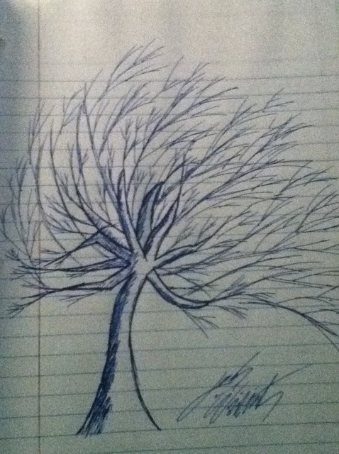 478x640 How To Draw A Beautiful Winter - A Beautiful Sketch