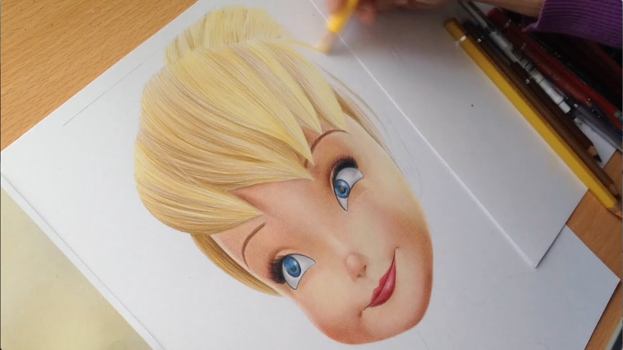 1282x720 Tinkerbell - A Sketch Of Tinkerbell