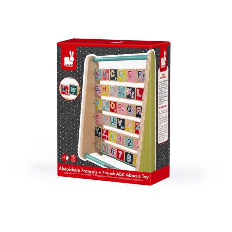 468x468 Baby Forest Wooden Alphabet Abacus Multicoloured Janod Toys And - Abacus Sketch