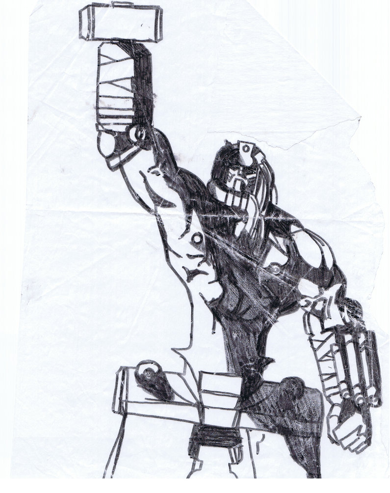 795x1004 Abc Warrior Hammerstein Sketch By Sigma958 - Abc Sketch