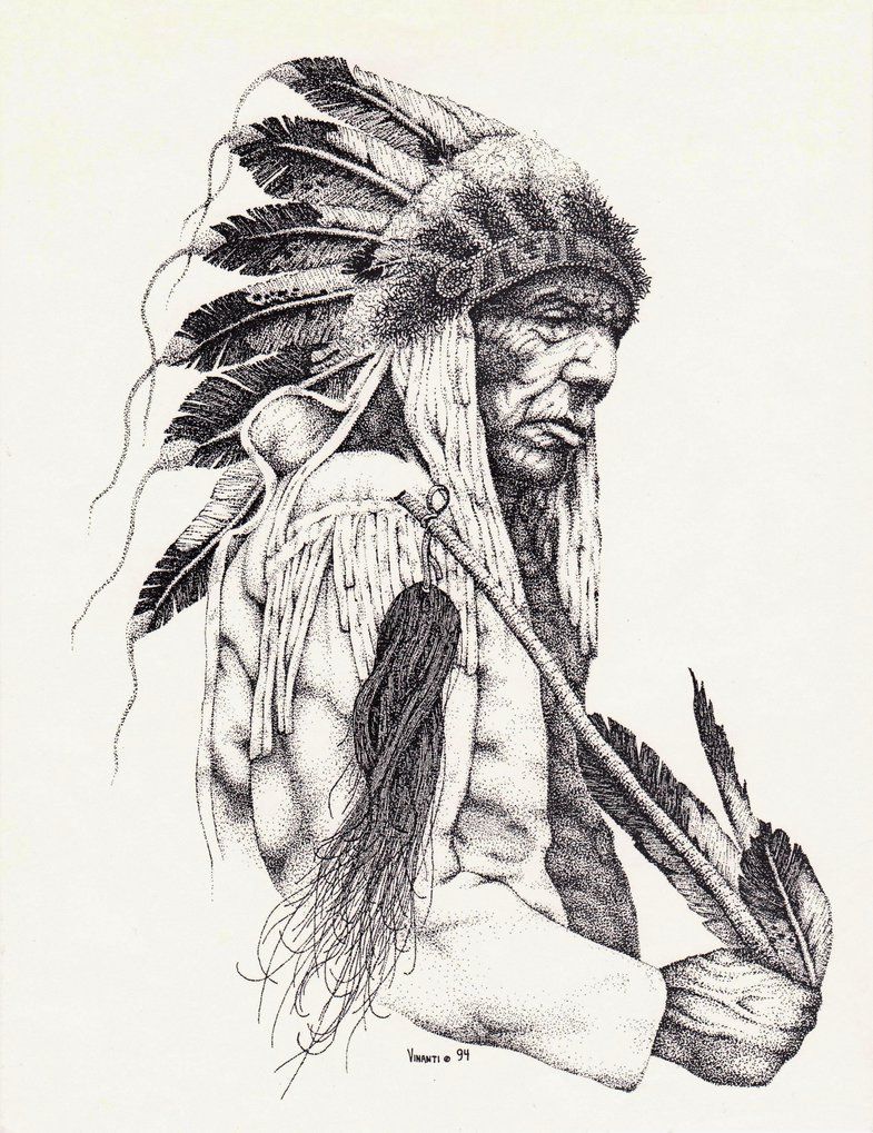 785x1019 Amazibf Detaik Of The Old Cheyenne By Vinanti Native American - Aboriginal Sketches