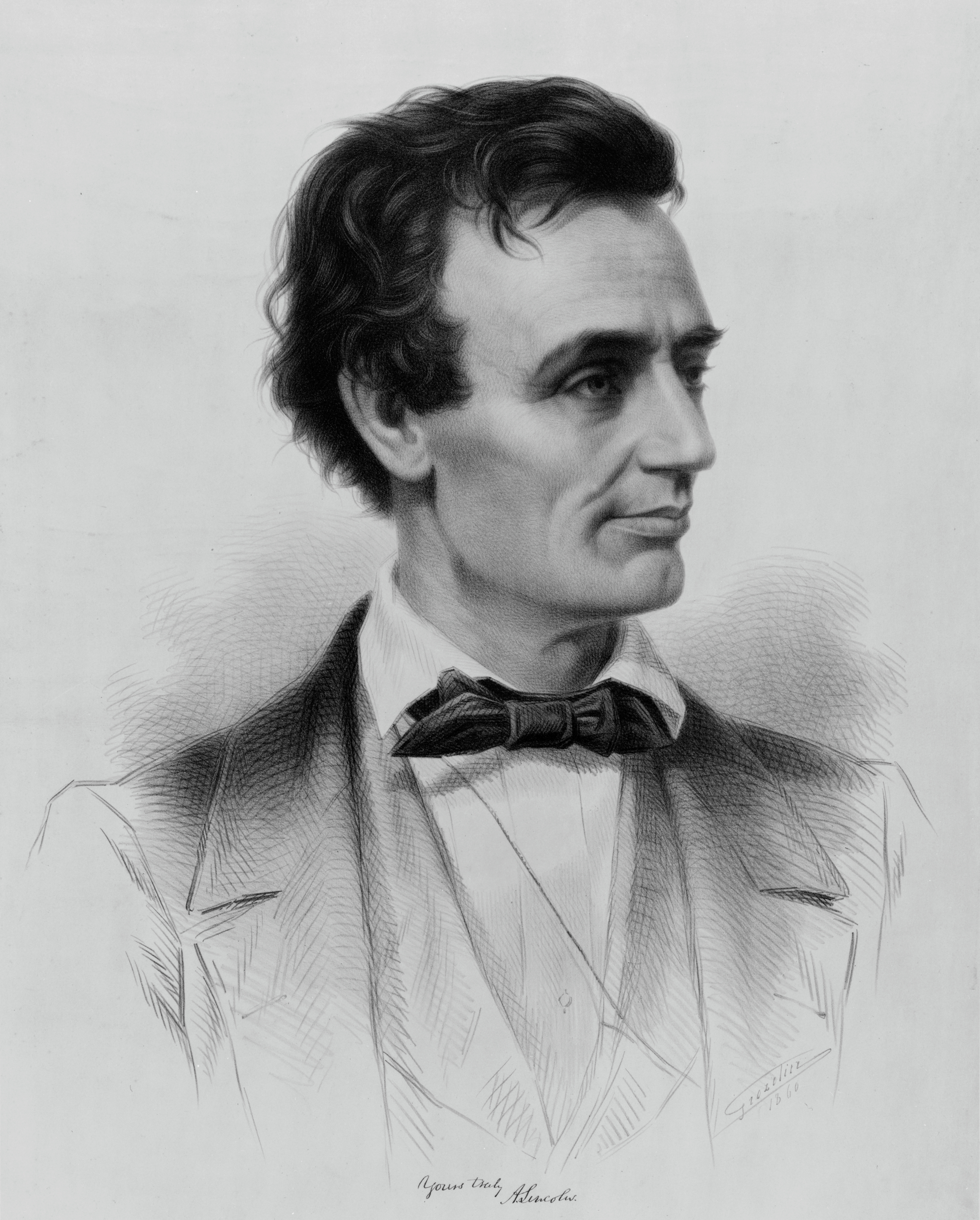 3141x3908 Fileabe Lincoln 1860.jpg - Abraham Lincoln Sketch