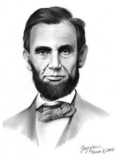 469x613 Us President Abraham Lincoln Us Presidents - Abraham Lincoln Sketch