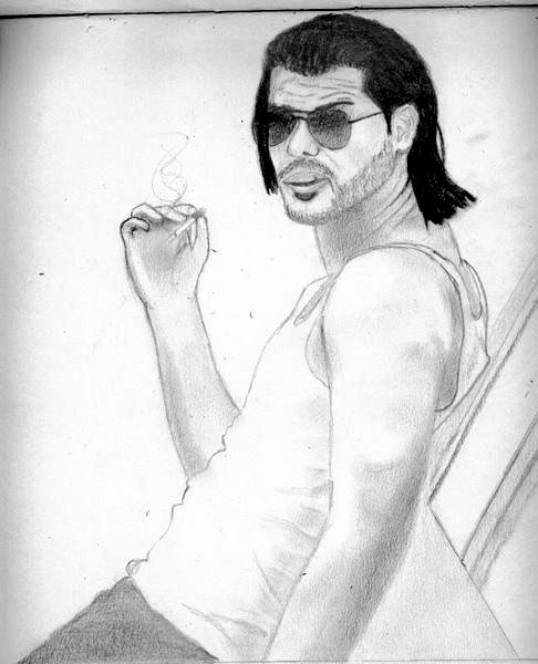 486x600 John Abraham Pencil Sketch Speakart - Abraham Sketch