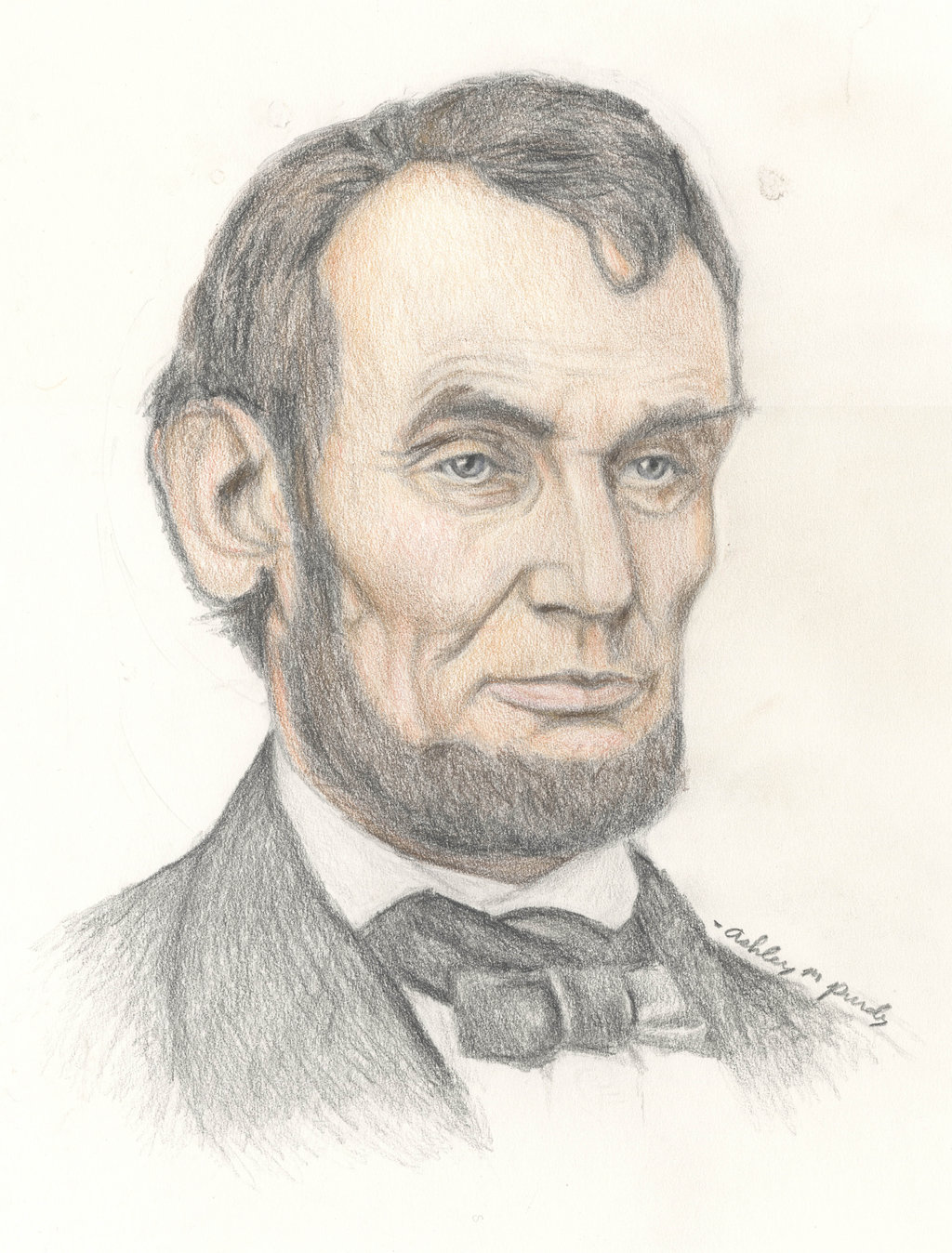1024x1348 Abraham Lincoln Picture Drawing Drawing Skill - Abraham Sketch