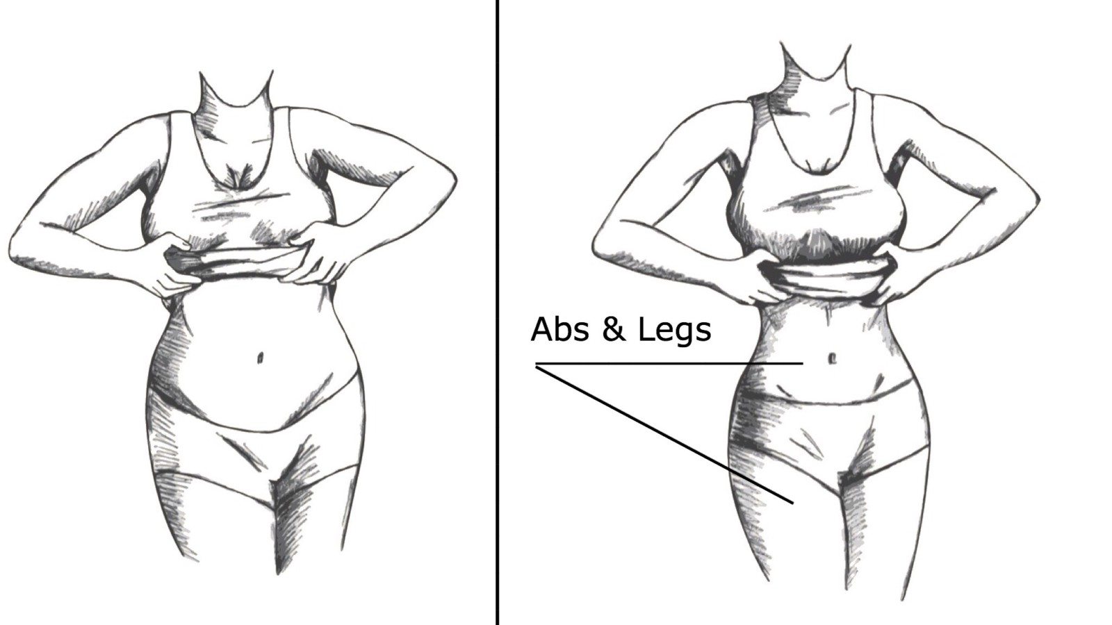 1600x900 3 Simple Exercises That Sculpt Your Legs And Abs In Just Two Minutes - Abs Sketch