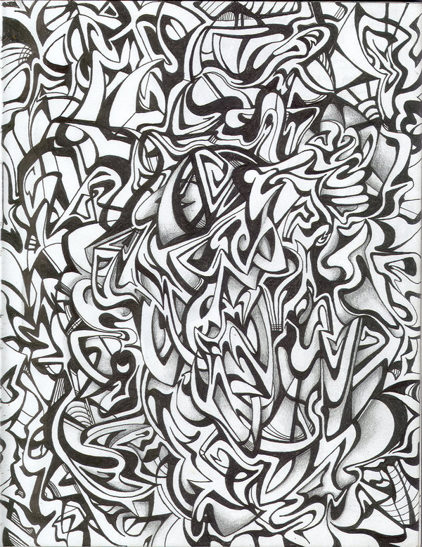 600x779 Abstract Sketches - Abstract Design Sketch