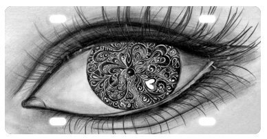 Abstract Eye Sketch at PaintingValley.com | Explore collection of ...