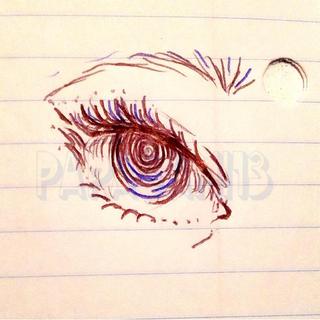 320x320 Behold, The Amazing Swirly Abstract Eye Thingy Ma Bobber I Drew In - Abstract Eye Sketch