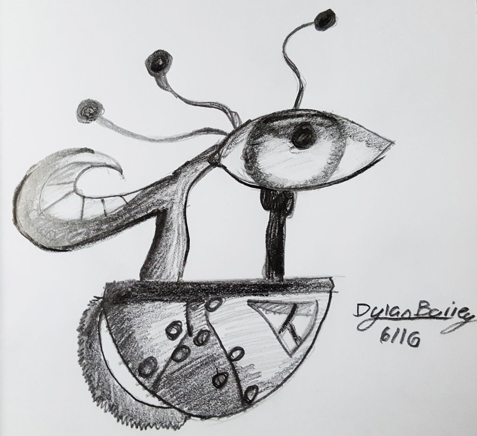 935x854 Daily Sketch Day 2 - Abstract Eye Sketch