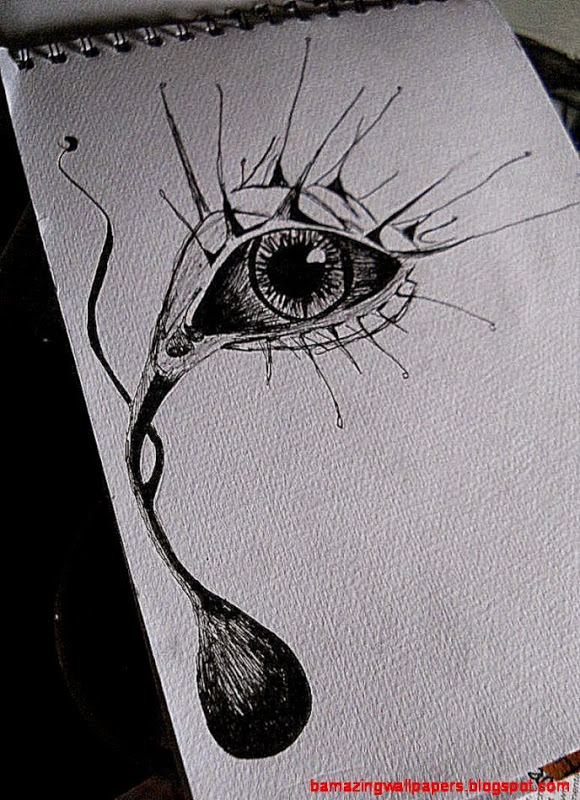 580x800 Abstract Eye Drawing Amazing Wallpapers - Abstract Eye Sketch