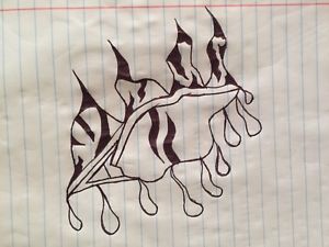 300x225 Abstract Eye Drawing Art 2017 Contemporary Mid Century Modern - Abstract Eye Sketch