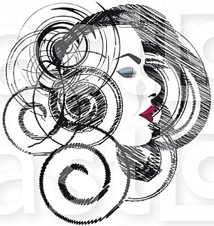 310x327 Abstract Face Sketch - Abstract Face Sketch