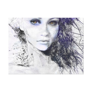 307x307 Abstract Face Drawing Gifts On Zazzle - Abstract Face Sketch