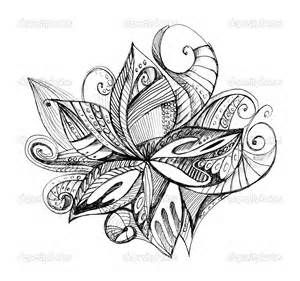 300x281 Easy Sketches Of Flowers - Abstract Flower Sketch