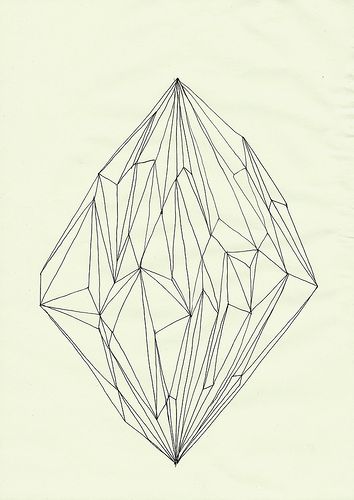 354x500 Hilside (By Patterns Illustrators, Art - Abstract Geometric Sketch