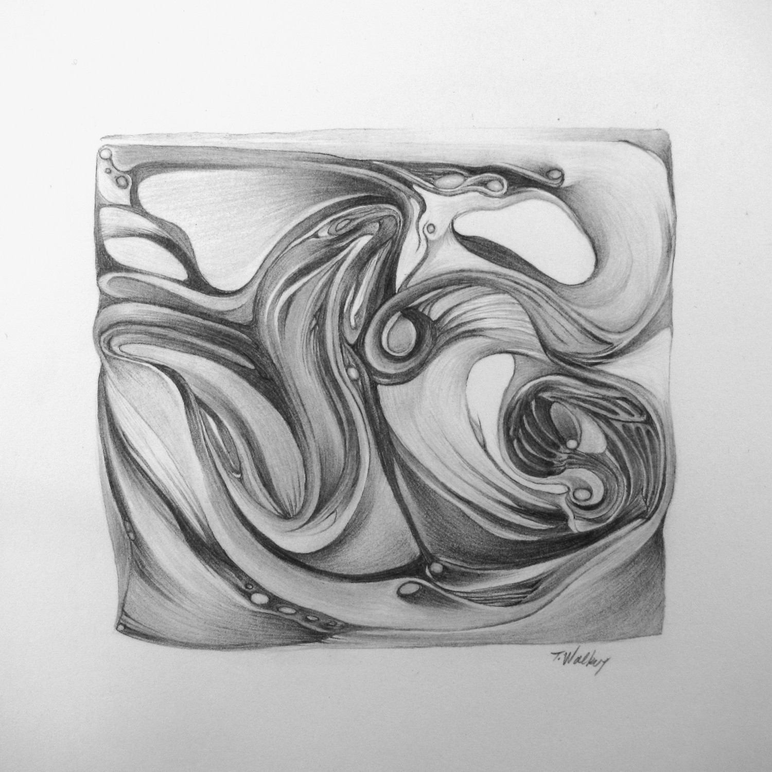 1500x1500 Pencil Sketches Abstract Pencil Drawing Abstract - Abstract Pencil Sketches