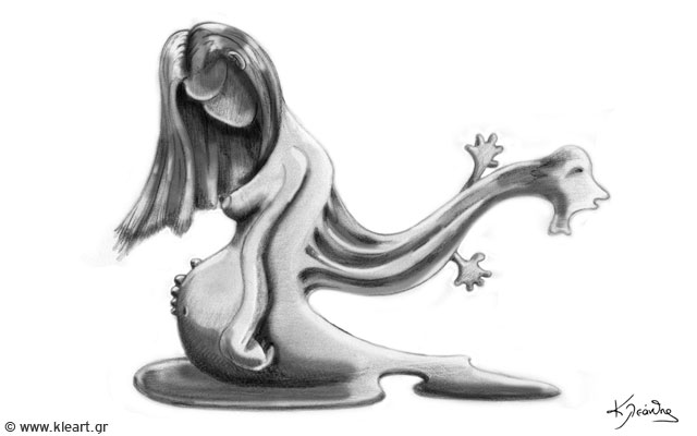 640x400 Drawings Pencil Sketches Abstract Canvas Kleanthis - Abstract Pencil Sketches